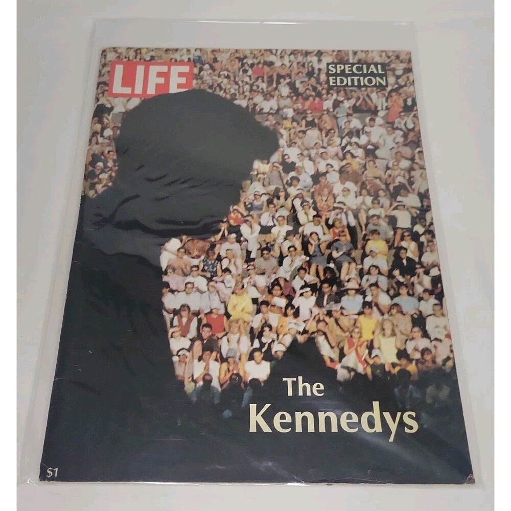 Vintage 1968 LIFE Magazine Special Edition: The Kennedys Commemorative Issue